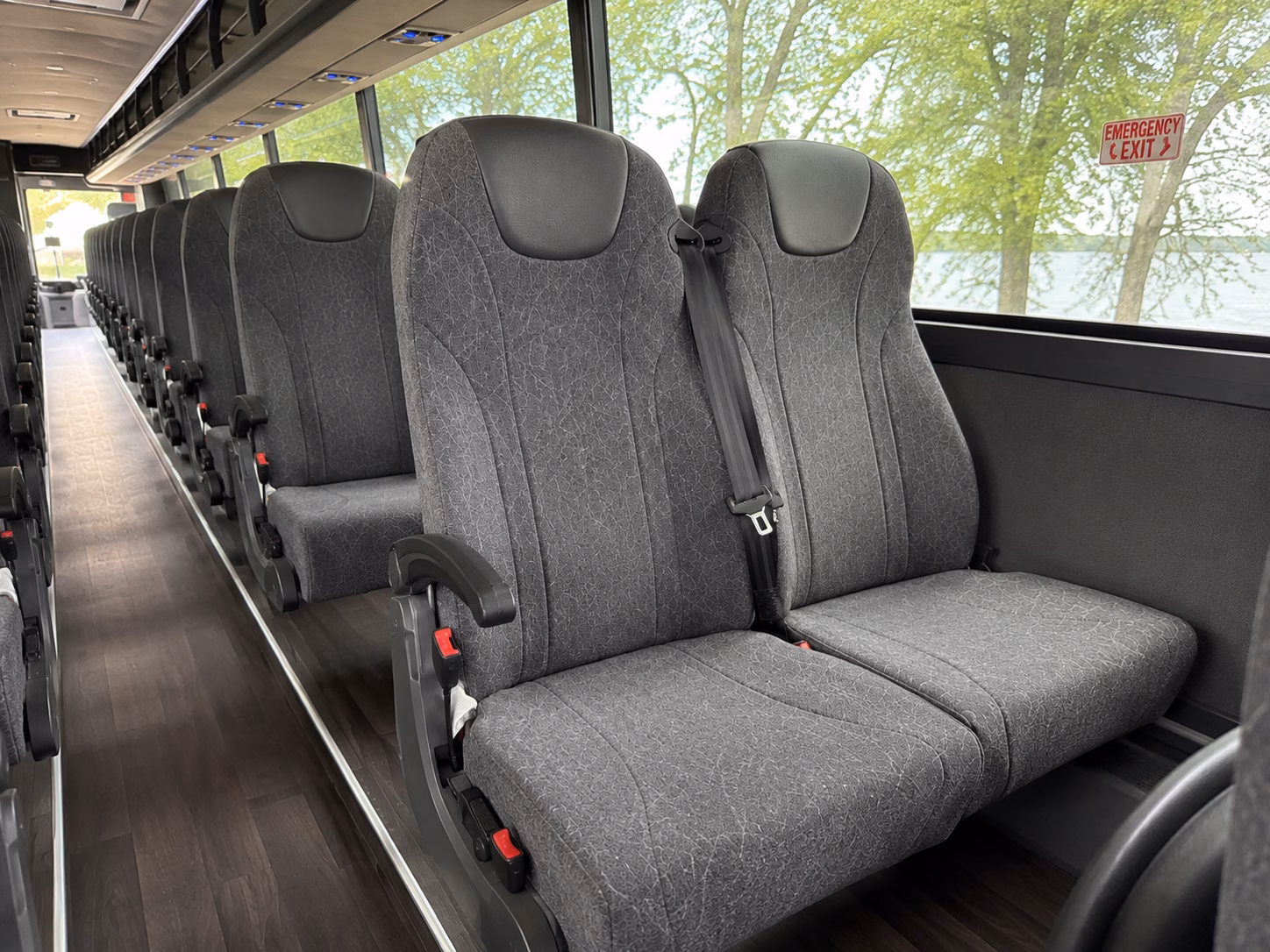 paramount religious group transportation onboard seating