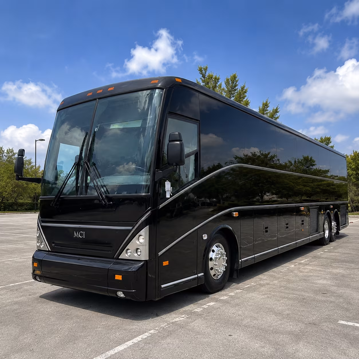 rather than splitting your class across multiple vehicles find one bus that fits everyone
