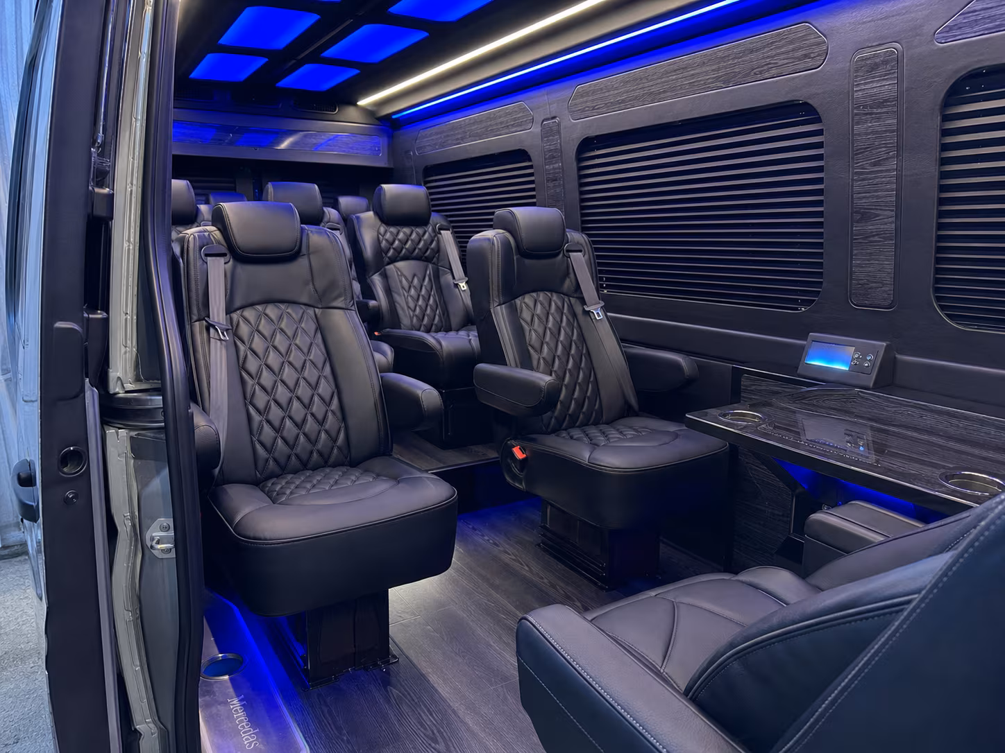 sprinter van transportation for groups and events across paramount